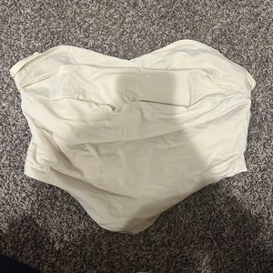 Strapless corset type top!